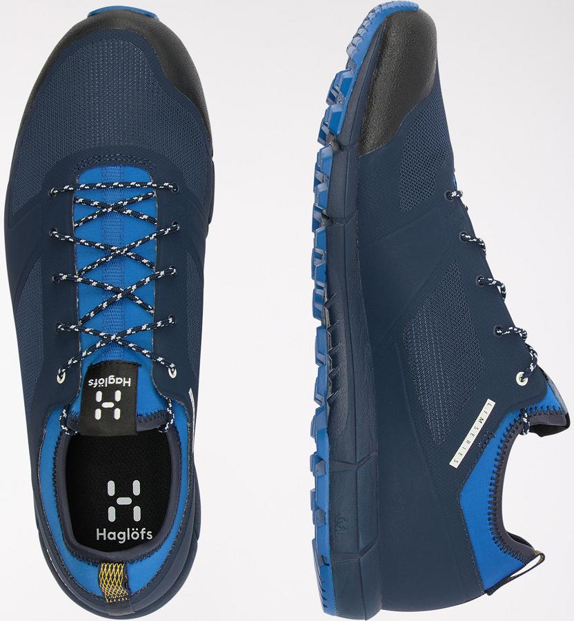 Haglöfs Mens L.I.M Low Hiking Shoes Blue New Zealand 72081GMIB